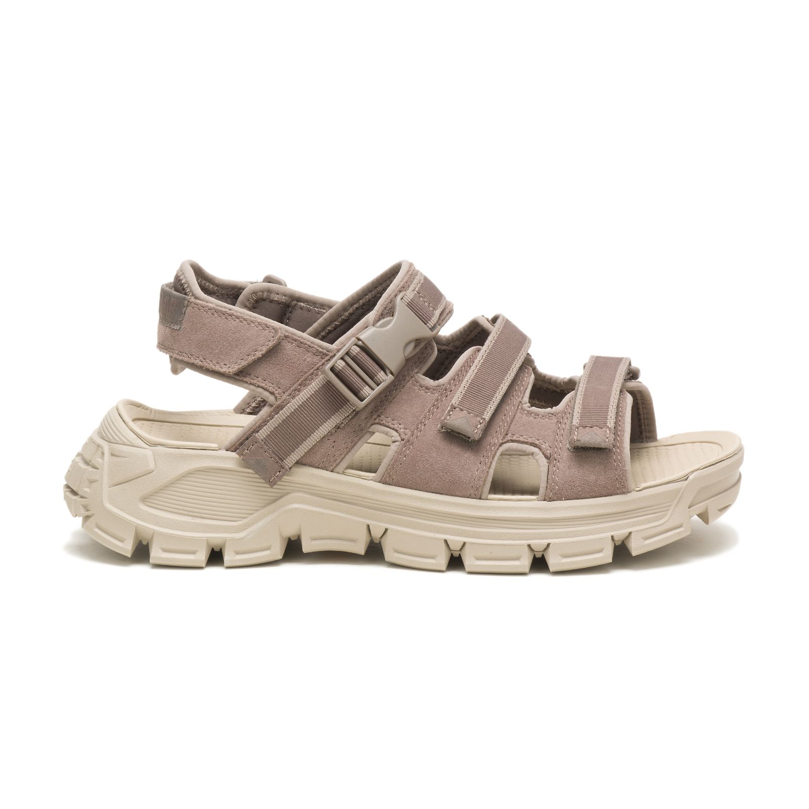 Caterpillar Progressor Buckle - Mens Sandals - Brown/Beige - NZ (927YDLBNC)